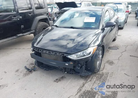 2018 Hyundai Elantra Sel from USA, damaged, VIN KMHD84LF6JU493349